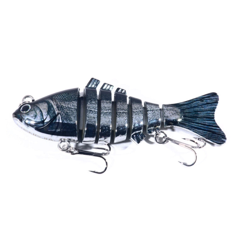 HENGJIA 10cm 24g Bionic Multi-Section Fish Bait Plastic Electroplating Fake Bait(5) - Fishing Lures by HENGJIA | Online Shopping South Africa | PMC TechLife | Buy Now Pay Later Mobicred