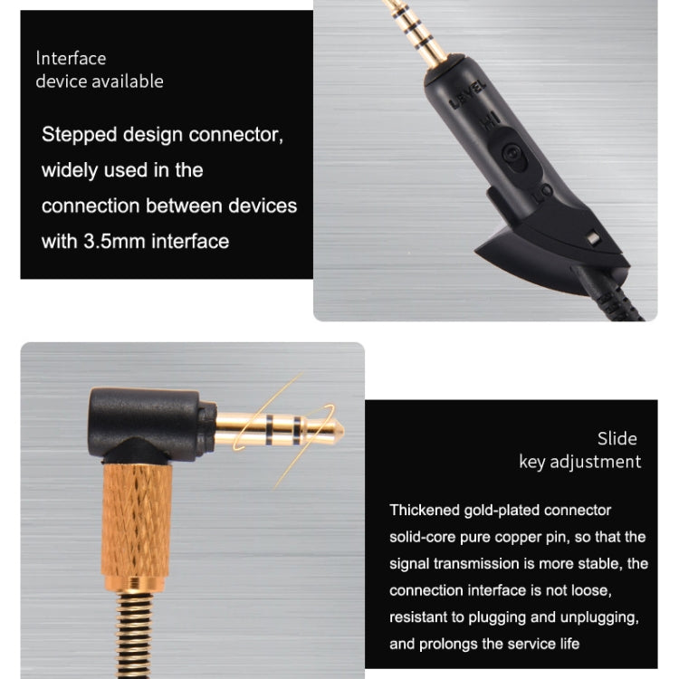 1.2m For Boss QC15 Headphone Audio Cable Braided Replacement Cable - free shipping - PMC TechLife - Order now!