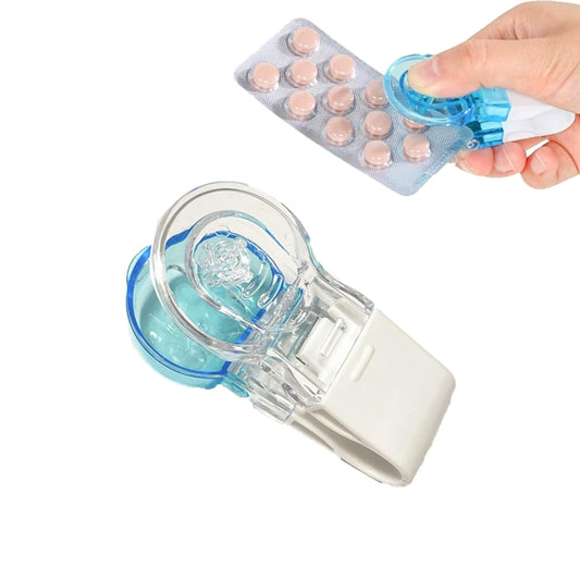 Portable Pill Taker Tablets Pills Blister Pack Opener Pills Box Case(Transparent) - Pill Boxes by PMC Jewellery | Online Shopping South Africa | PMC Jewellery