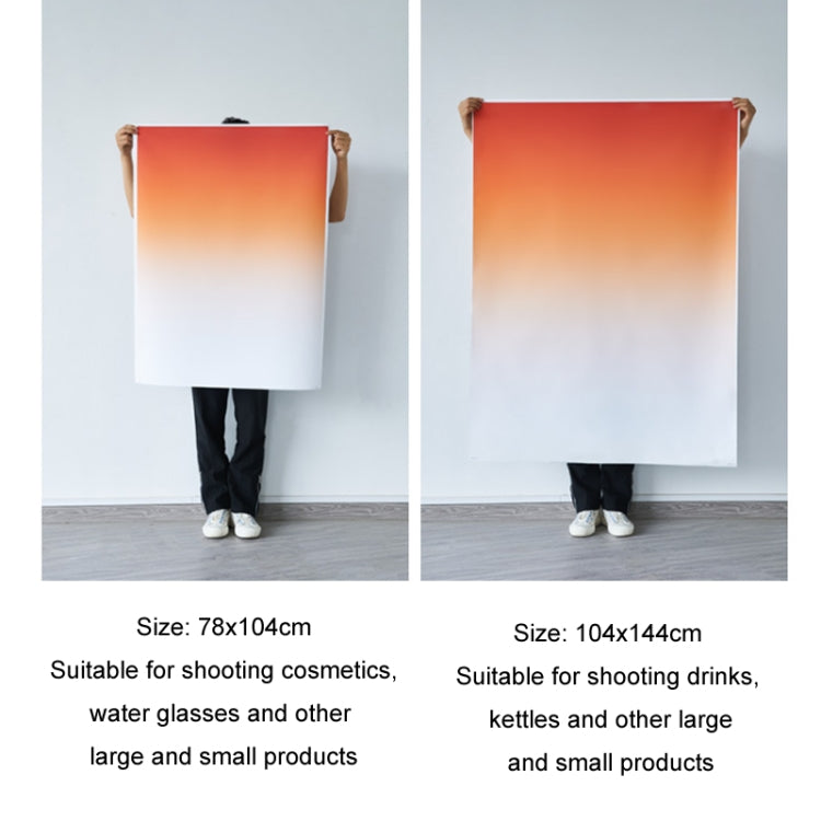 78x106cm Gradient Background Paper Photography Portrait Photo Props(Rainbow After Rain) - Gradient Color by PMC TechLife | Online Shopping South Africa | PMC TechLife | Buy Now Pay Later Mobicred