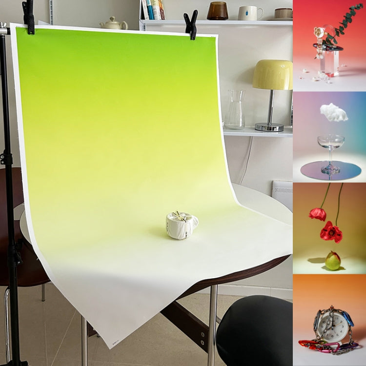 78x106cm Gradient Background Paper Photography Portrait Photo Props(Peachy) - Gradient Color by PMC TechLife | Online Shopping South Africa | PMC TechLife | Buy Now Pay Later Mobicred