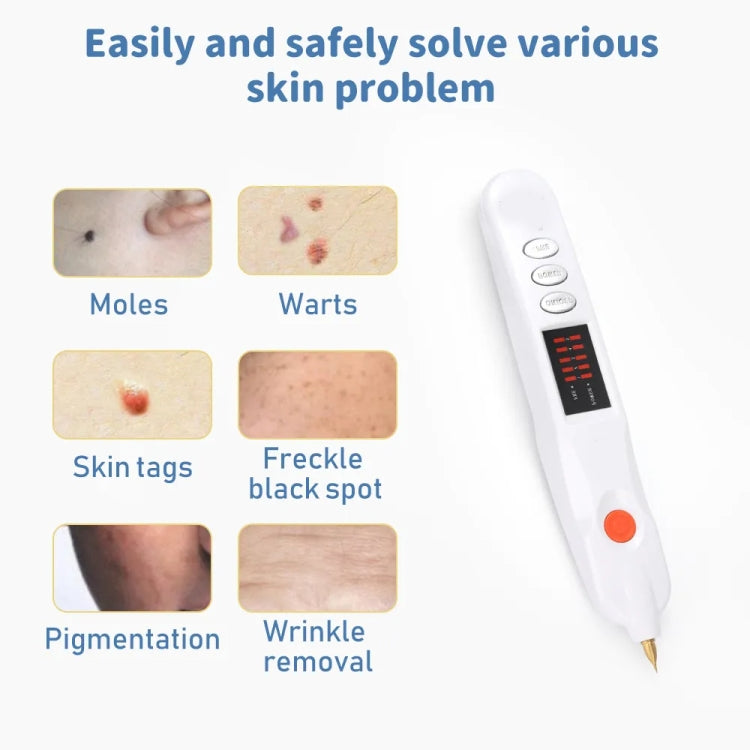 Spot Mole Pen Spot Removal Instrument Home Beauty Instrument, Spec: AU Plug-in Model(Black) - free shipping - PMC TechLife - Order now!