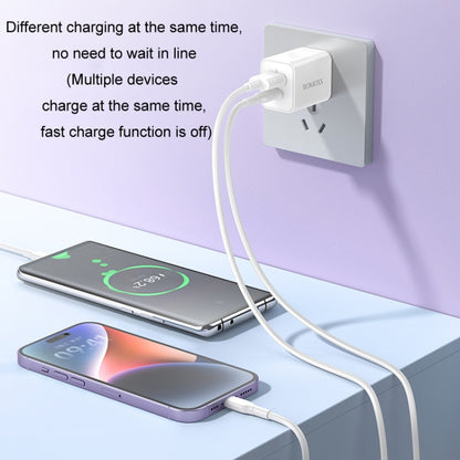 ROMOSS PD20W Fast Charger For Apple/Huawei And Xiaomi, CN Plug, Style: For Apple PD Charging Cable - Multifunction Cable by ROMOSS | Online Shopping South Africa | PMC Jewellery