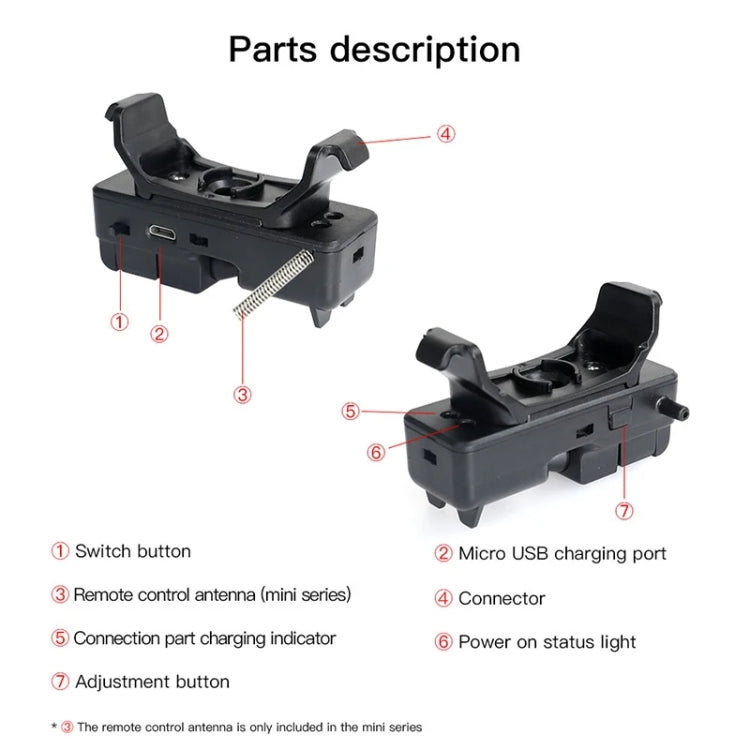 For DJI Mini 2 Drone RCSTQ Transport Thrower Drop Device - Other by RCSTQ | Online Shopping South Africa | PMC Jewellery | Buy Now Pay Later Mobicred