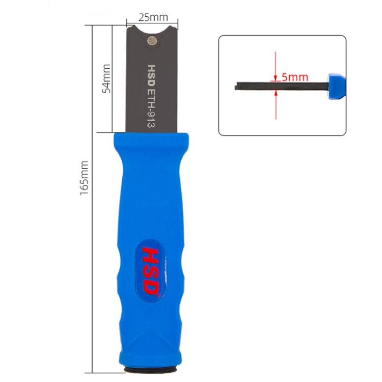 HSD ETH-913 E-Type Spring Clamp Plier C-Type Snap Ring Plier Meson Fork Retaining Ring Plier - Pliers by HSD | Online Shopping South Africa | PMC Jewellery | Buy Now Pay Later Mobicred