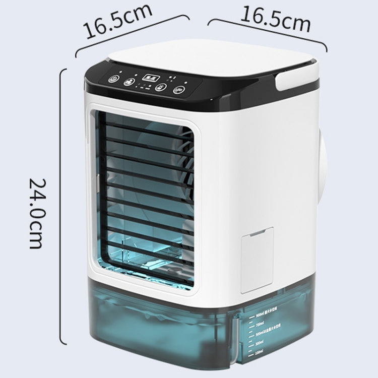 Desktop Mini Cold Air Fan Home Humidifier Dual Spray Air Conditioning Fan Without Plug - Electric Fans by PMC Jewellery | Online Shopping South Africa | PMC Jewellery | Buy Now Pay Later Mobicred