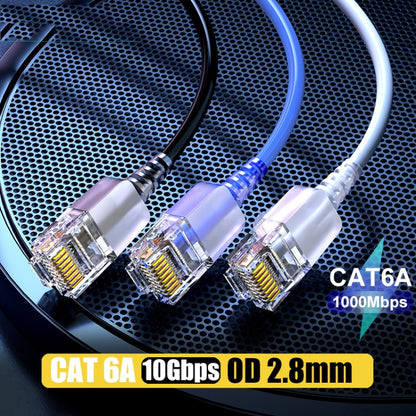 SAMZHE Cat6A Ethernet Cable UTP Network Patch Cable 5m(Black) - Lan Cable and Tools by SAMZHE | Online Shopping South Africa | PMC Jewellery | Buy Now Pay Later Mobicred