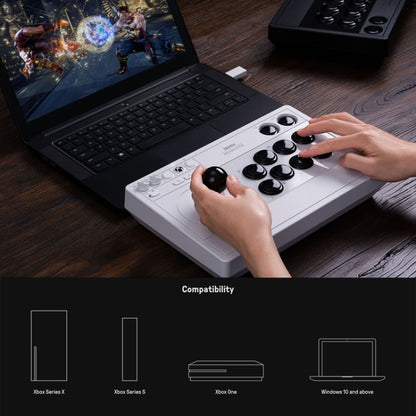 8Bitdo Wireless 2.4G Arcade Stick For Xbox Series X / S / Xbox One / Windows 10(Black) - Gamepad by 8BitDo | Online Shopping South Africa | PMC Jewellery