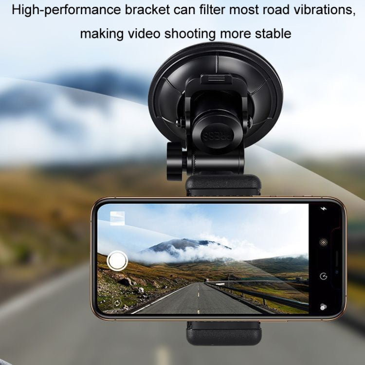 Car Suction Cup Mobile Phone Navigation Live Broadcast Shooting Bracket, Specification: Without Bluetooth - Car Holders by PMC TechLife | Online Shopping South Africa | PMC TechLife | Buy Now Pay Later Mobicred