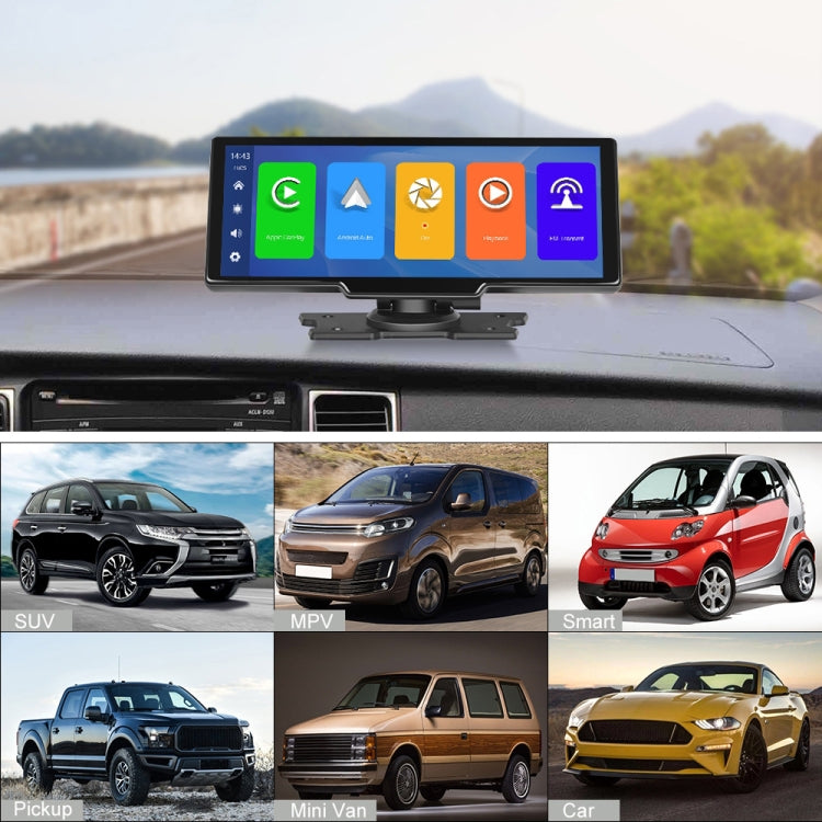 Car 10.26 Inch Portable Wireless CarPlay Display Android Auto Mobile Phone Screen - Car MP3 & MP4 & MP5 by PMC Jewellery | Online Shopping South Africa | PMC Jewellery | Buy Now Pay Later Mobicred