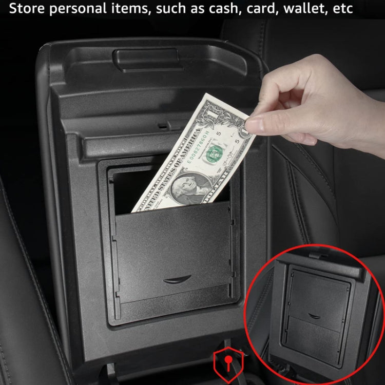 For Tesla Model Y / 3  Armrest Hidden Storage Box Central Control Storage Box - Stowing Tidying by PMC TechLife | Online Shopping South Africa | PMC TechLife | Buy Now Pay Later Mobicred