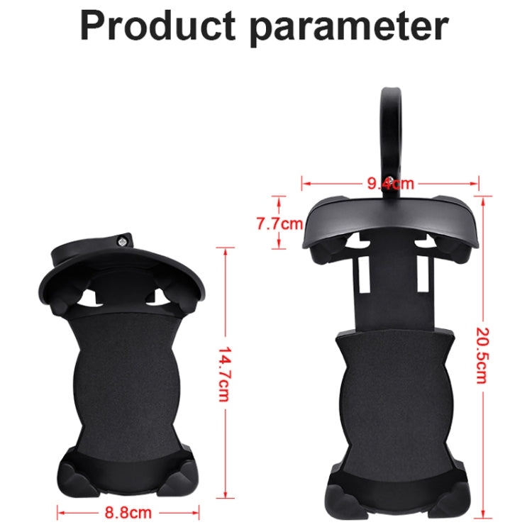 Motorcycle Sunshade Rainproof Mobile Phone Holder, Shape: Handlebar Holder No Charge - Holder by PMC TechLife | Online Shopping South Africa | PMC TechLife | Buy Now Pay Later Mobicred