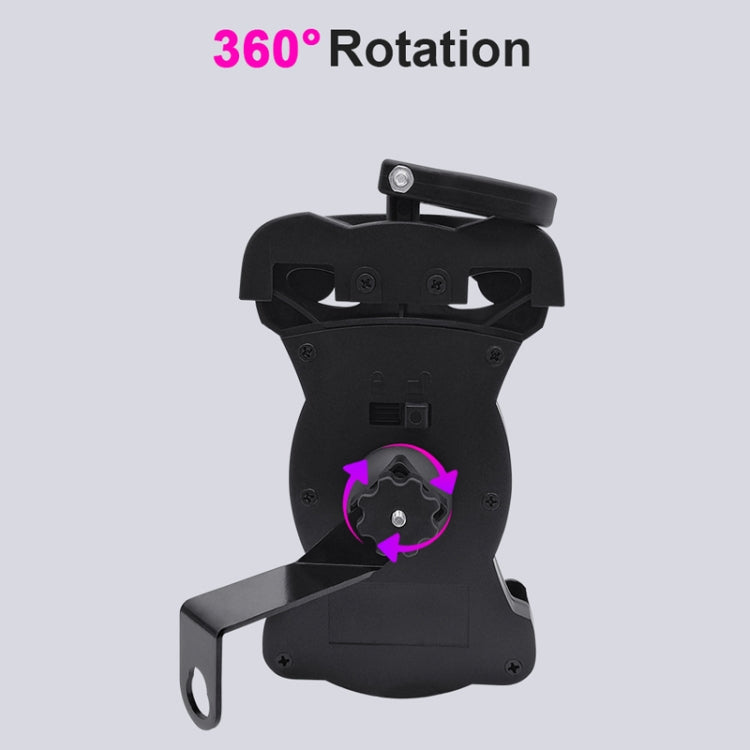 Motorcycle Sunshade Rainproof Mobile Phone Holder, Shape: Handlebar Holder No Charge - Holder by PMC TechLife | Online Shopping South Africa | PMC TechLife | Buy Now Pay Later Mobicred