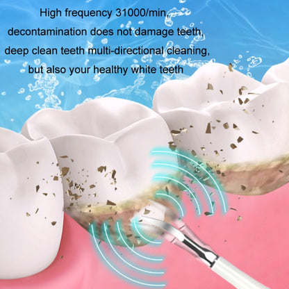 6 In 1 Electric Dental Scaler Calculus Removal Teeth Cleaning Set, Color: Green Basic - Oral Irrigators by PMC Jewellery | Online Shopping South Africa | PMC Jewellery | Buy Now Pay Later Mobicred