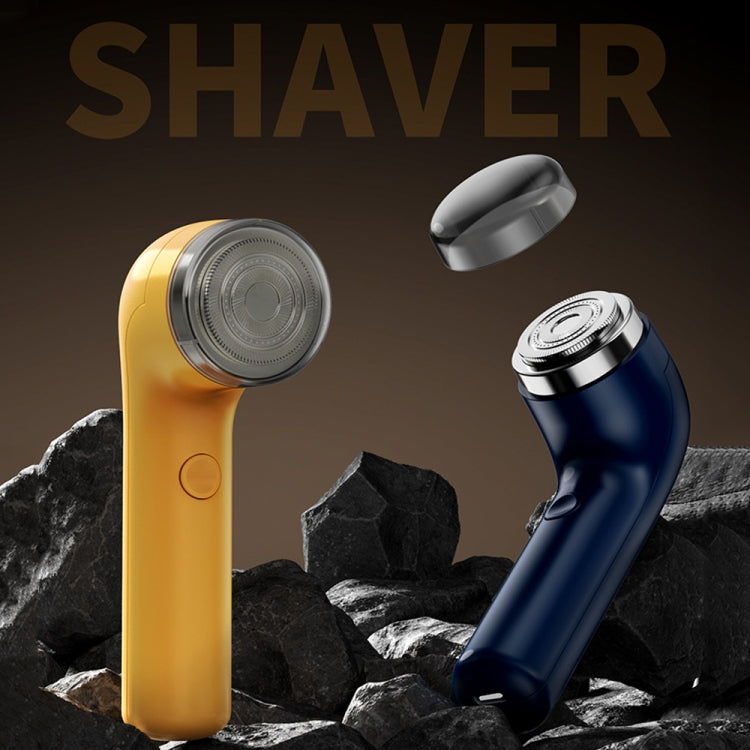 Rechargeable Travel Electric Shaver Portable Elbow Mini Floating Head Shaver(Black) - Electric Shavers by PMC Jewellery | Online Shopping South Africa | PMC Jewellery | Buy Now Pay Later Mobicred