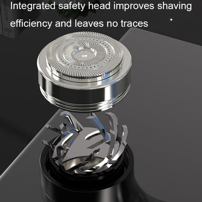 Rechargeable Travel Electric Shaver Portable Elbow Mini Floating Head Shaver(Black) - Electric Shavers by PMC Jewellery | Online Shopping South Africa | PMC Jewellery | Buy Now Pay Later Mobicred