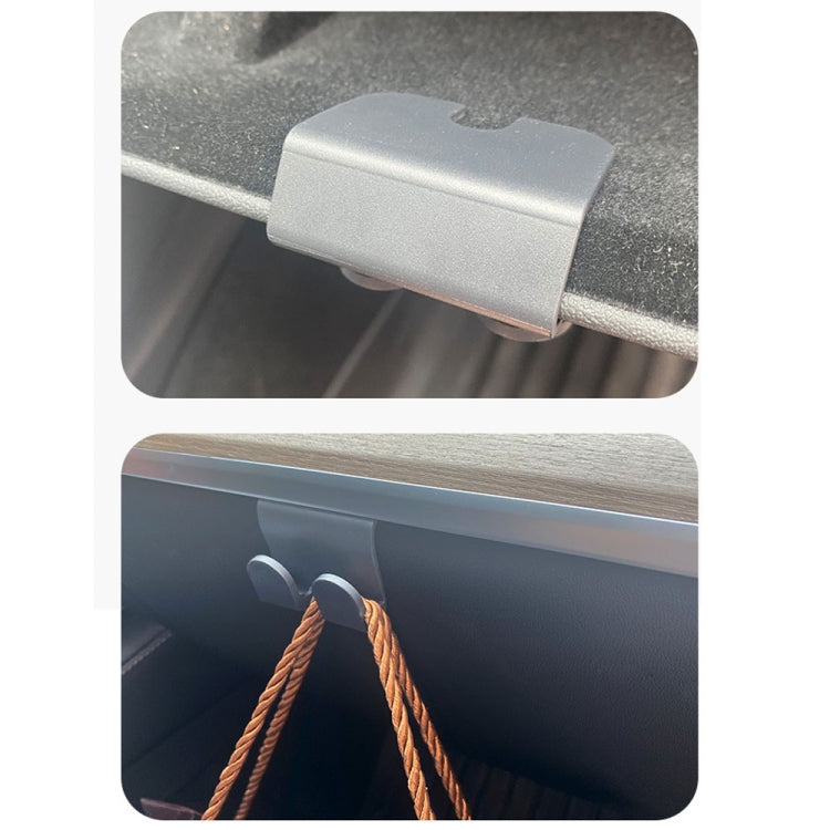 For Tesla Model Y Passenger Glove Box Hook Interior Modification Accessories(Black) - free shipping - PMC TechLife - Order now!