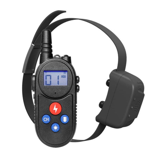 1000m Remote Control Intercom Dog Trainer Electric Shock Vibration Stop Barker(Black) - Training Aids by PMC Jewellery | Online Shopping South Africa | PMC Jewellery