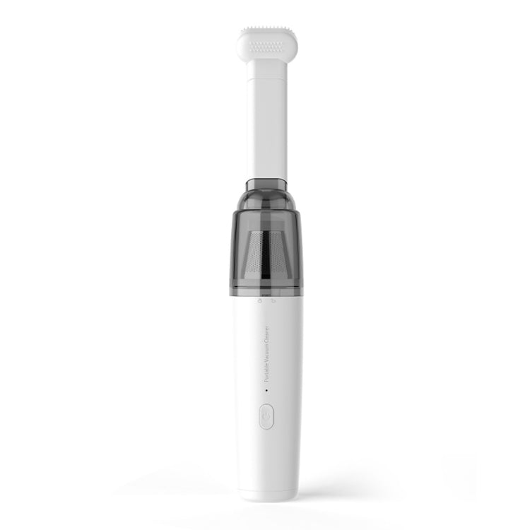 Mini Portable Detachable Wireless Handheld Powerful Car Vacuum Cleaner, Style: Metal Filter (White) - Vacuum Cleaner by PMC Jewellery | Online Shopping South Africa | PMC Jewellery | Buy Now Pay Later Mobicred