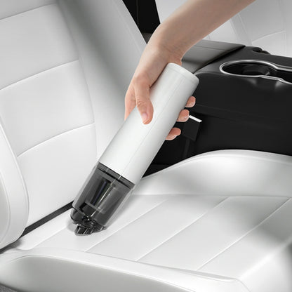 Mini Portable Detachable Wireless Handheld Powerful Car Vacuum Cleaner, Style: Metal Filter (White) - Vacuum Cleaner by PMC Jewellery | Online Shopping South Africa | PMC Jewellery | Buy Now Pay Later Mobicred