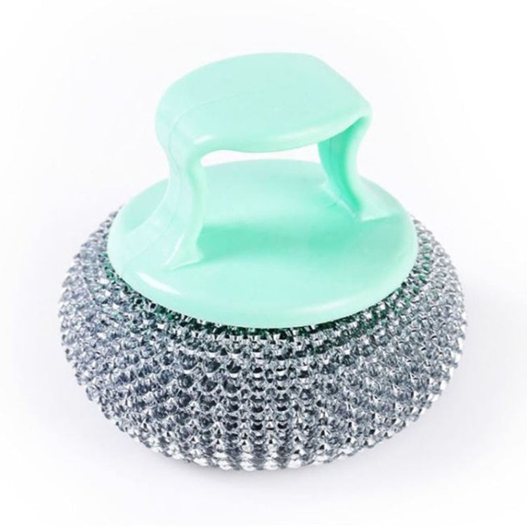 Removable Cleaning Wire Ball Kitchen Pot And Dish Brush(Random Handle+Ball) - Cleaning Tools by PMC TechLife | Online Shopping South Africa | PMC TechLife