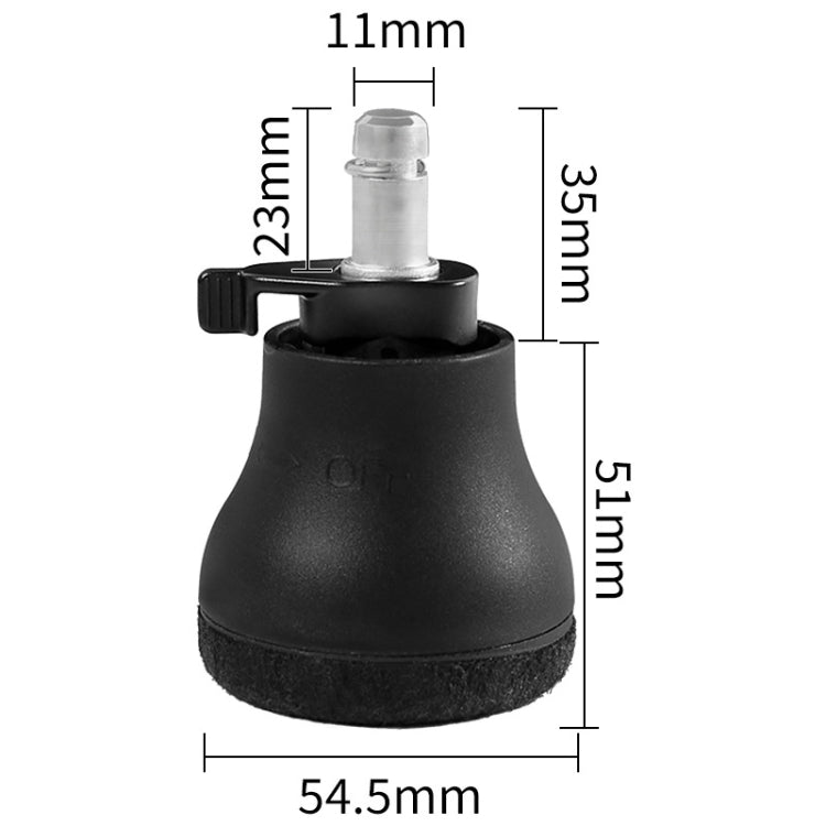 Computer Chair Roller Cushion Slip / Non-Slip Switchable Sliding Roller - Crash Pads by PMC TechLife | Online Shopping South Africa | PMC TechLife | Buy Now Pay Later Mobicred