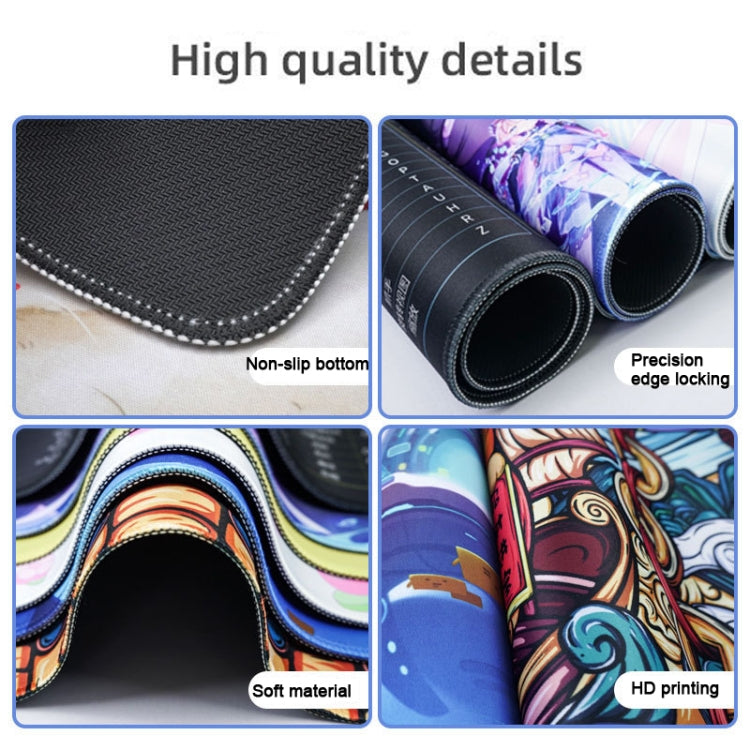 Large Abstract Mouse Pad Gamer Office Computer Desk Mat, Size: 400 x 900 x 2mm(Abstract Fluid 23) - Mouse Pads by PMC TechLife | Online Shopping South Africa | PMC TechLife