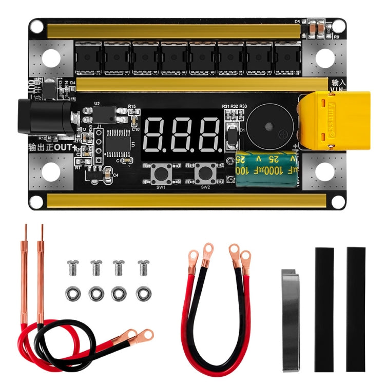 GX591 Full Functional Version 12V Handheld Portable 18650 Mobile Lithium Battery Point Welding Machine, Style: Without Shell - Others by PMC TechLife | Online Shopping South Africa | PMC TechLife | Buy Now Pay Later Mobicred