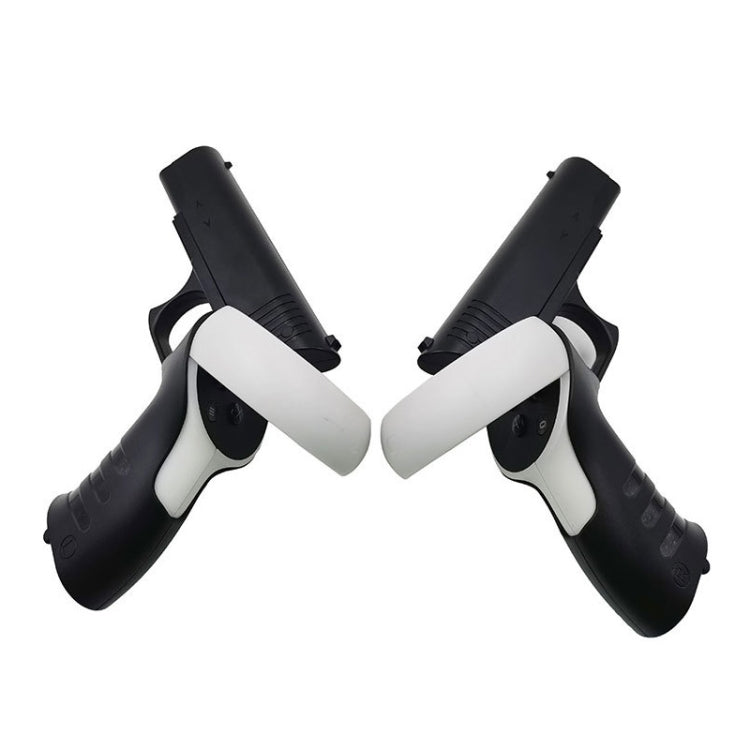 For Meta Quest 2 VR  iplay Controller Shooting Game Grip(Black) - VR Accessories by PMC TechLife | Online Shopping South Africa | PMC TechLife