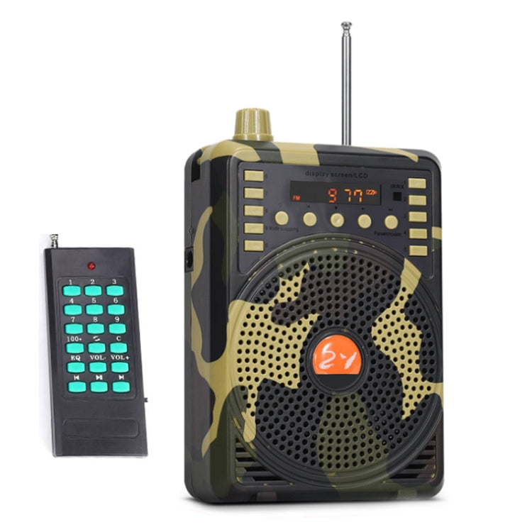 48W Wireless Bluetooth Voice Amplifier with Remote Control Supports USB/TF Card Playback AU Plug(Camouflage) - Midrange Speaker & Frequency Divider by PMC Jewellery | Online Shopping South Africa | PMC Jewellery | Buy Now Pay Later Mobicred