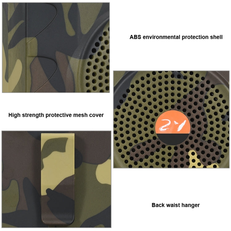 25W  Bluetooth Voice Amplifier Bird Hunting Speaker Supports USB/TF/FM 1000m Remote Control US Plug(Camouflage) - Midrange Speaker & Frequency Divider by PMC Jewellery | Online Shopping South Africa | PMC Jewellery | Buy Now Pay Later Mobicred