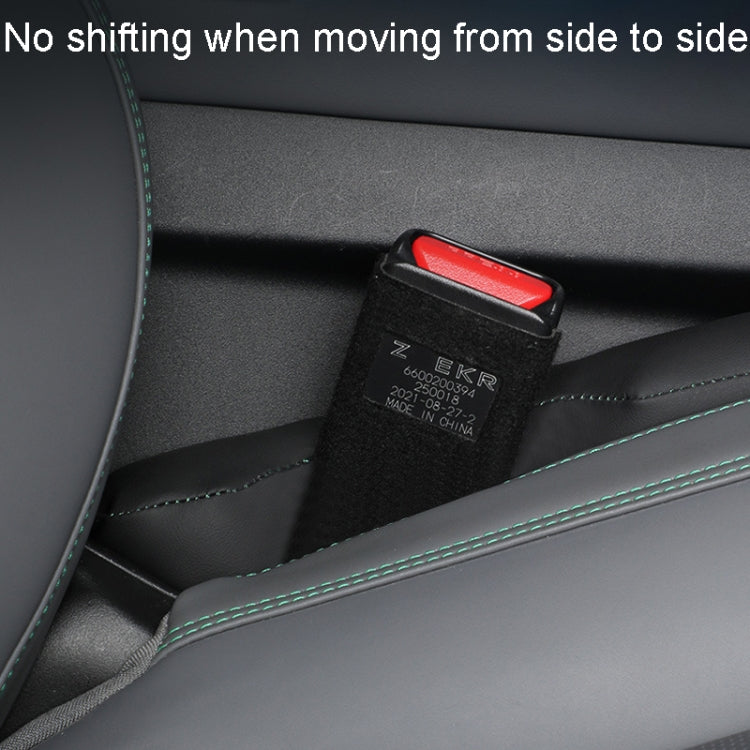 1pair Car Seat Storage Organizer Seat Anti Leakage Seam Fillers(Dark Coffee) - Seat Accessories by PMC TechLife | Online Shopping South Africa | PMC TechLife | Buy Now Pay Later Mobicred