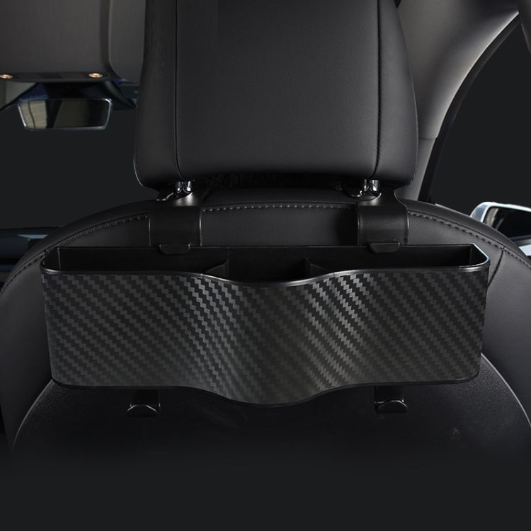Car Seat Back Storage Box Rear Hanging Cup Holder(Black) - Stowing Tidying by PMC TechLife | Online Shopping South Africa | PMC TechLife