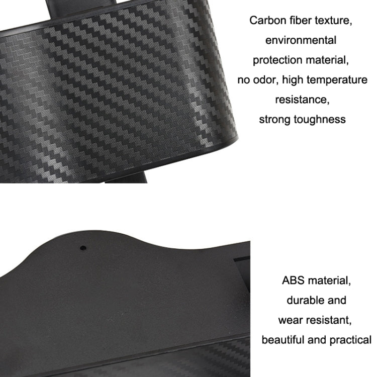 Car Seat Back Storage Box Rear Hanging Cup Holder(Black) - Stowing Tidying by PMC TechLife | Online Shopping South Africa | PMC TechLife