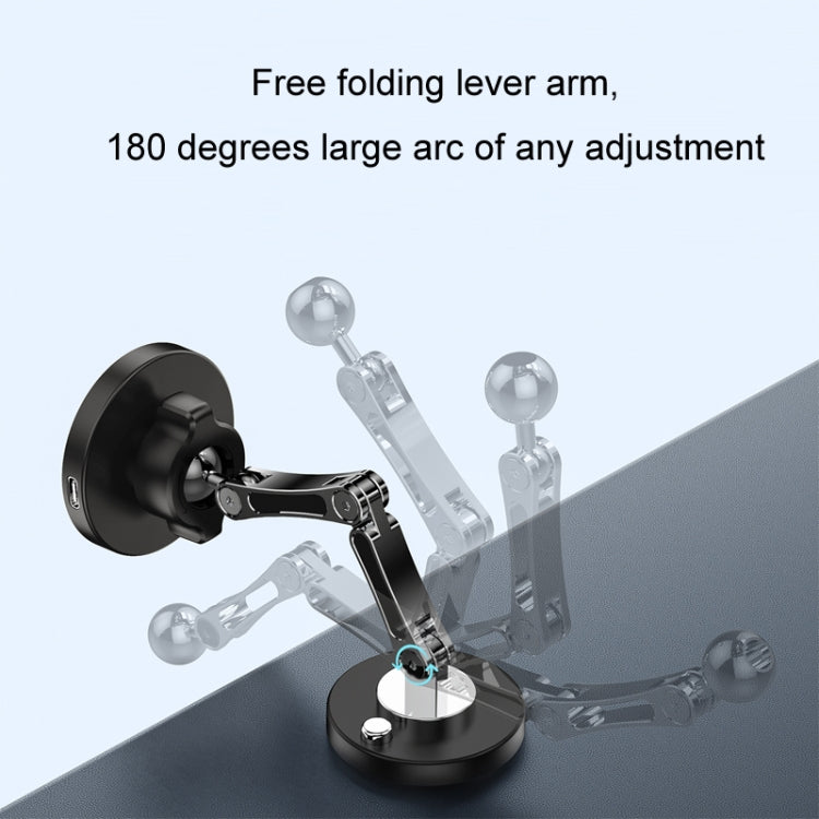 Magsafe Magnetic Mobile Phone Navigation Rotating Bracket, Model: With Wireless Charging - free shipping - PMC TechLife - Order now!