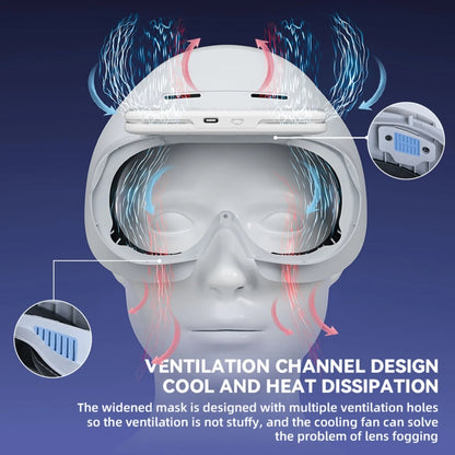 For PICO 4 Hibloks VR Glasses Face Cushion Protector Pad With Fan, Spec: 1pc Ice Silk - VR Accessories by Hibloks | Online Shopping South Africa | PMC Jewellery | Buy Now Pay Later Mobicred