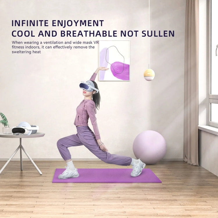 For PICO 4 Hibloks VR Glasses Face Cushion Protector Pad With Fan, Spec: 2pcs Ice Silk - VR Accessories by Hibloks | Online Shopping South Africa | PMC TechLife | Buy Now Pay Later Mobicred