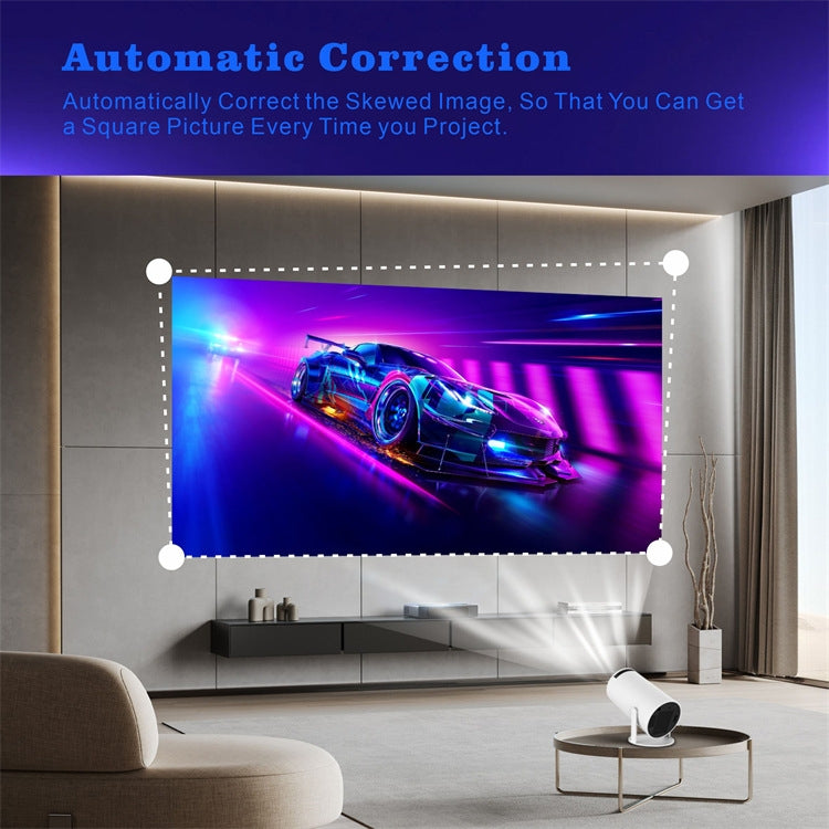 HY300 Smart Projector Android 11.0 System 120 Lumen Portable Projector US Plug - Mini Projector by PMC TechLife | Online Shopping South Africa | PMC TechLife