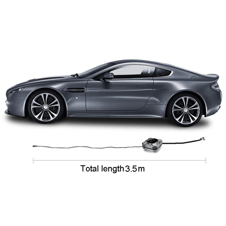 30 Cylinders Car Intelligent Digital Display Inflator Pump Portable Car Tire Pneumatic Engine(Black) - Inflatable Pump by PMC TechLife | Online Shopping South Africa | PMC TechLife