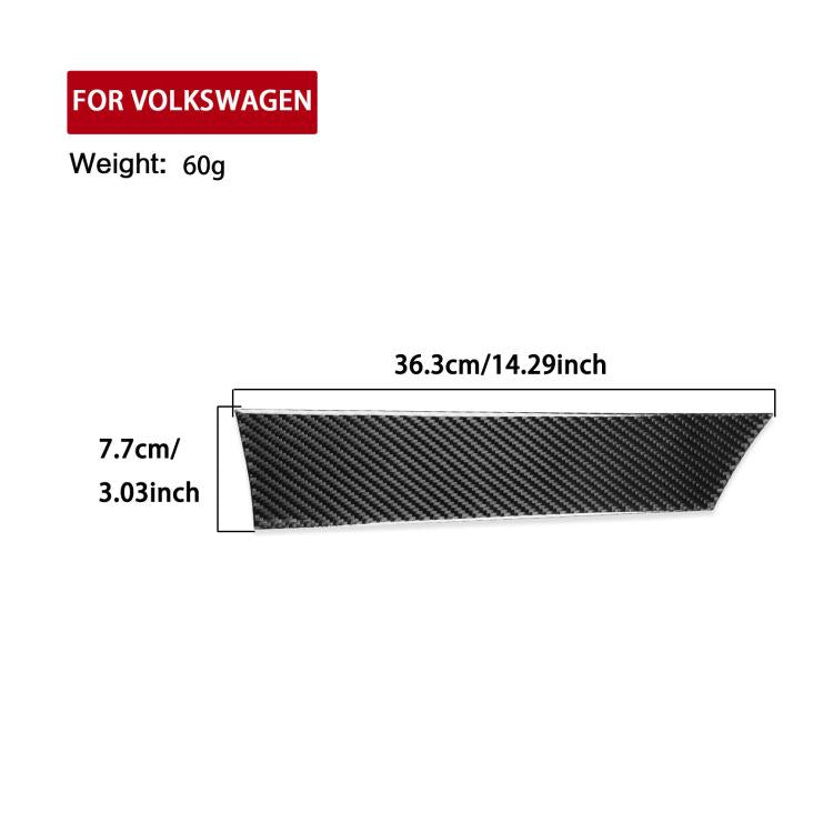 For Volkswagen Sagitar 2019-2023 Left-hand Drive Co-pilot Instrument Sticker(Red) - Car Interior Mouldings by PMc TechLife | Online Shopping South Africa | PMc TechLife | Buy Now Pay Later Mobicred