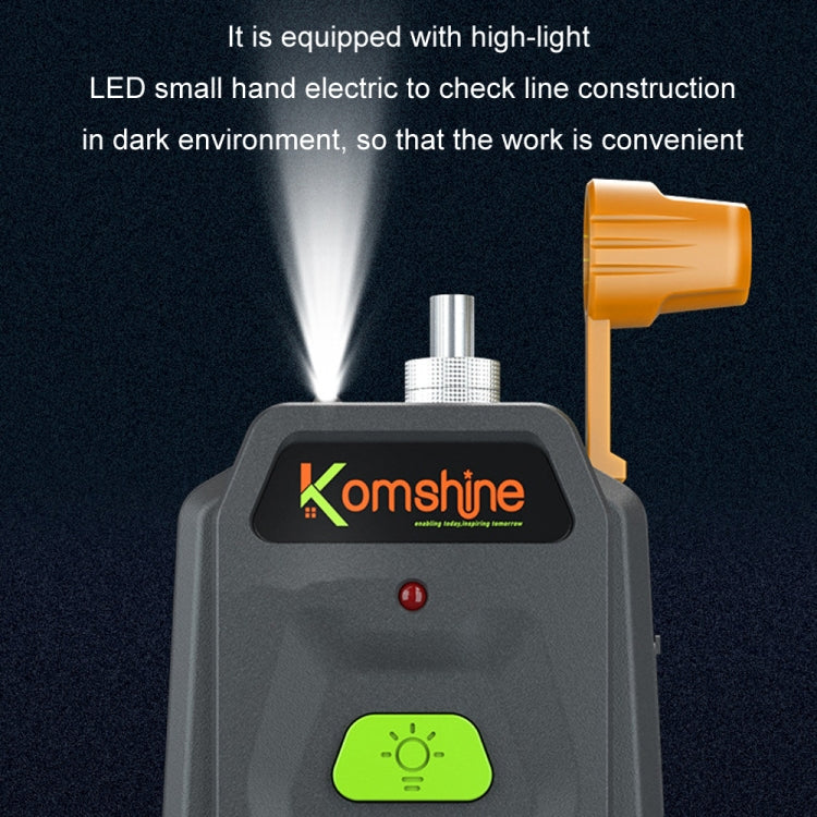 Komshine 15km Mini Optical Fiber Breakpoint Positioning Test Red Light Pen, Specification: KFL-Q-20MW - free shipping - PMC Jewellery - Order now!
