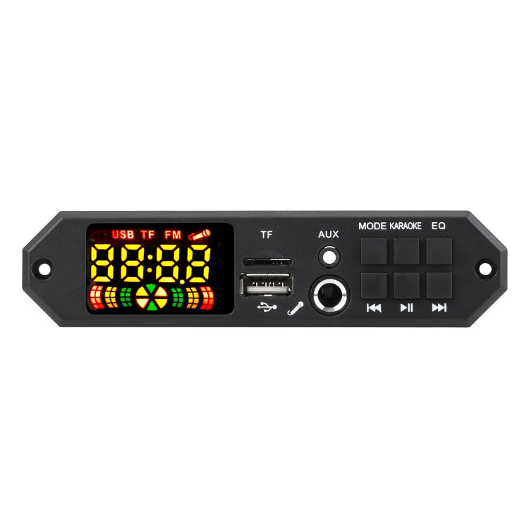 80W 12V Bluetooth MP3 Decoder Board With Power Amplifier Color Screen Call Recording, Model: Small Remote Control - Car MP3 & MP4 & MP5 by PMC Jewellery | Online Shopping South Africa | PMC Jewellery | Buy Now Pay Later Mobicred