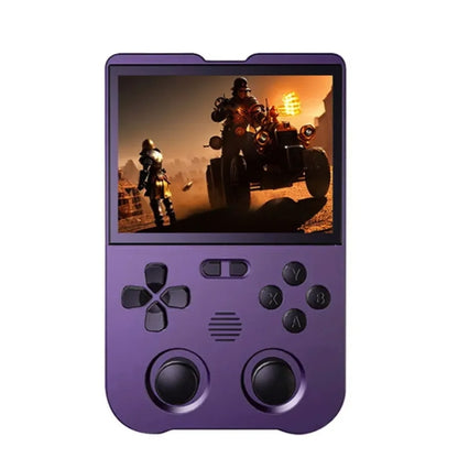 AMPOWN XU10 Handheld Game Console 3.5-Inch IPS Screen Linux System Portable Video Arcade 64G(Purple) - Pocket Console by AMPOWN | Online Shopping South Africa | PMC Jewellery | Buy Now Pay Later Mobicred