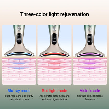 HY38 EMS Micro-Current Constant Temperature Neck Beauty Instrument Facial Introduction Device(Gradient) - Beauty Instrument by PMC Jewellery | Online Shopping South Africa | PMC Jewellery