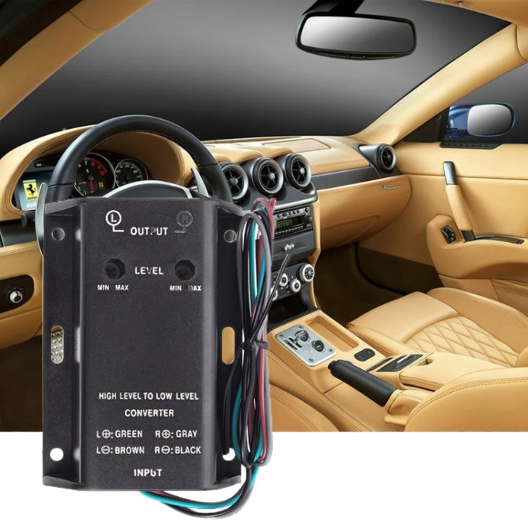 Car Amplifier Speaker Audio Conditioner Subwoofer Converter - Car Amplifiers by PMC TechLife | Online Shopping South Africa | PMC TechLife | Buy Now Pay Later Mobicred