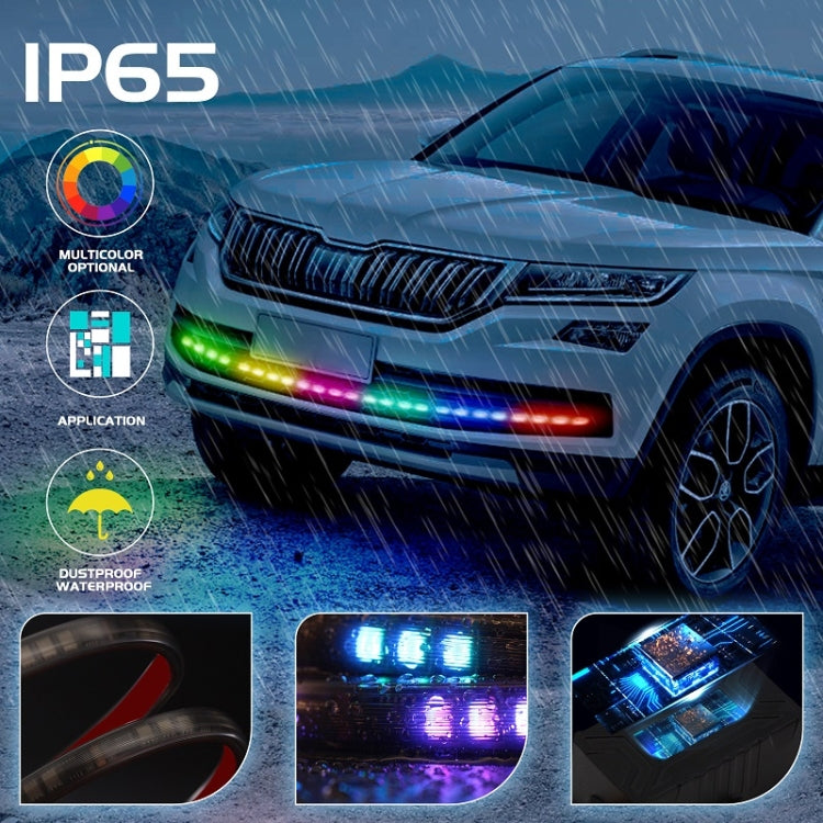 Car Phantom Daytime Running Lights LED Streamer Warning Turning Lights, Length: AR12-120cm APP+RF Model - Running Lights by PMC Jewellery | Online Shopping South Africa | PMC Jewellery | Buy Now Pay Later Mobicred