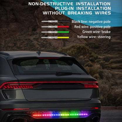 Car Phantom Daytime Running Lights LED Streamer Warning Turning Lights, Length: A12-120cm APP Model - Running Lights by PMC Jewellery | Online Shopping South Africa | PMC Jewellery | Buy Now Pay Later Mobicred