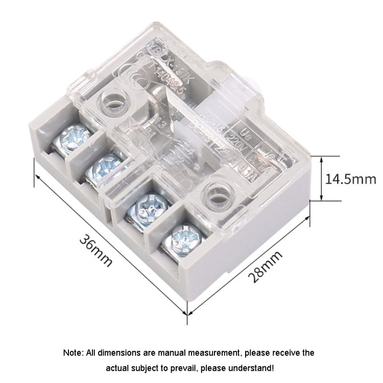 CHINT YBLX-19/K Foot Switch Inserts Self-Resetting Micro Travel Switches Accessories Miniature Limiters - Car Switches by CHINT | Online Shopping South Africa | PMC TechLife | Buy Now Pay Later Mobicred