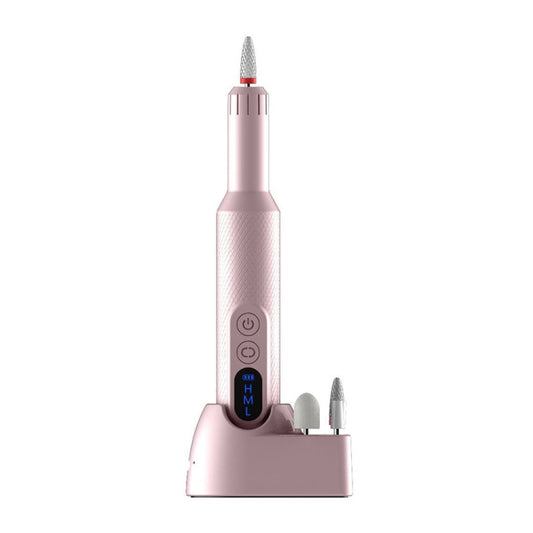 M3 USB Charging Portable Electric Nail Polisher Nail Art Tools Home Nail Art Instrument(Pink) - Grinding Tools & Accessories by PMC Jewellery | Online Shopping South Africa | PMC Jewellery | Buy Now Pay Later Mobicred