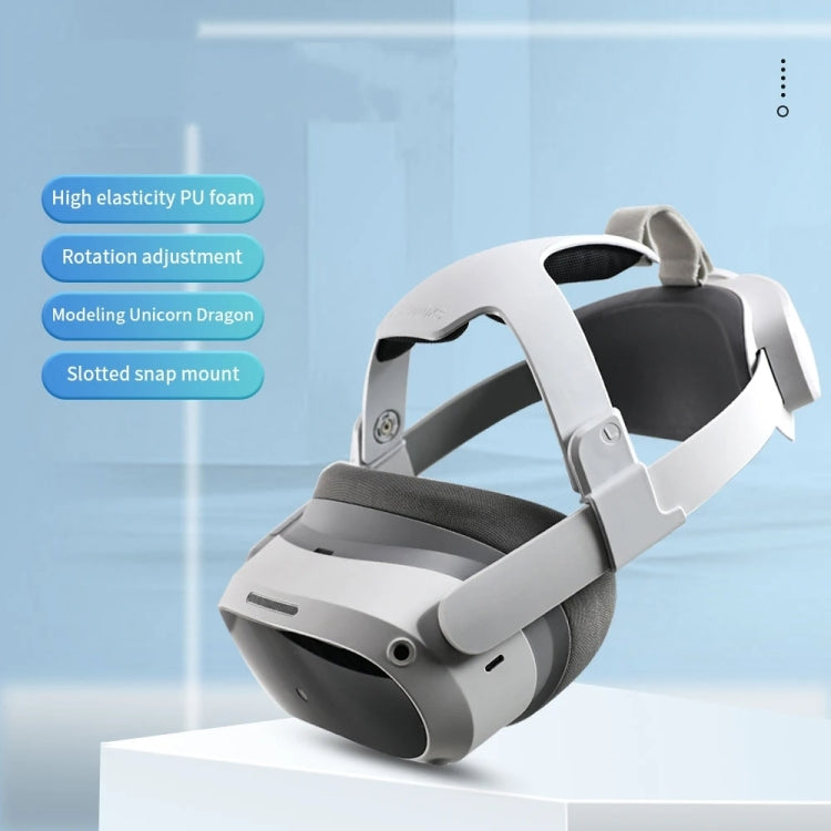 For PICO 4 Hibloks Pressure-free Headband High Elastic PU Headstrap VR Accessories - VR Accessories by hibloks | Online Shopping South Africa | PMC TechLife | Buy Now Pay Later Mobicred
